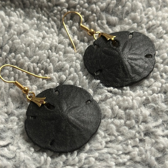 Sand Dollar Earrings - Picture 2 of 6